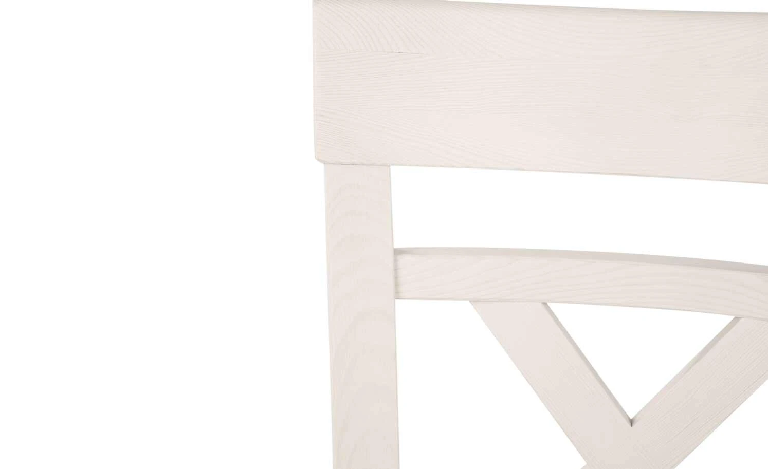 2er-Set Massivholz-Stühle Bornholm | Kiefer Weiß 8 2er-Set Massivholz-Stühle Bornholm | Kiefer Weiß – Bild 6