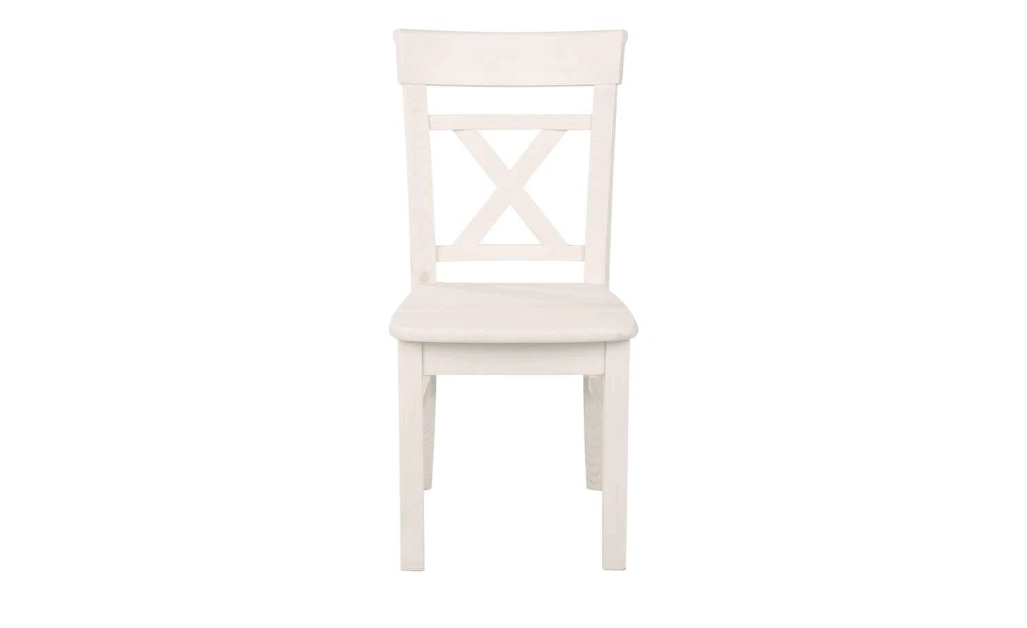 2er-Set Massivholz-Stühle Bornholm | Kiefer Weiß 11 2er-Set Massivholz-Stühle Bornholm | Kiefer Weiß – Bild 9