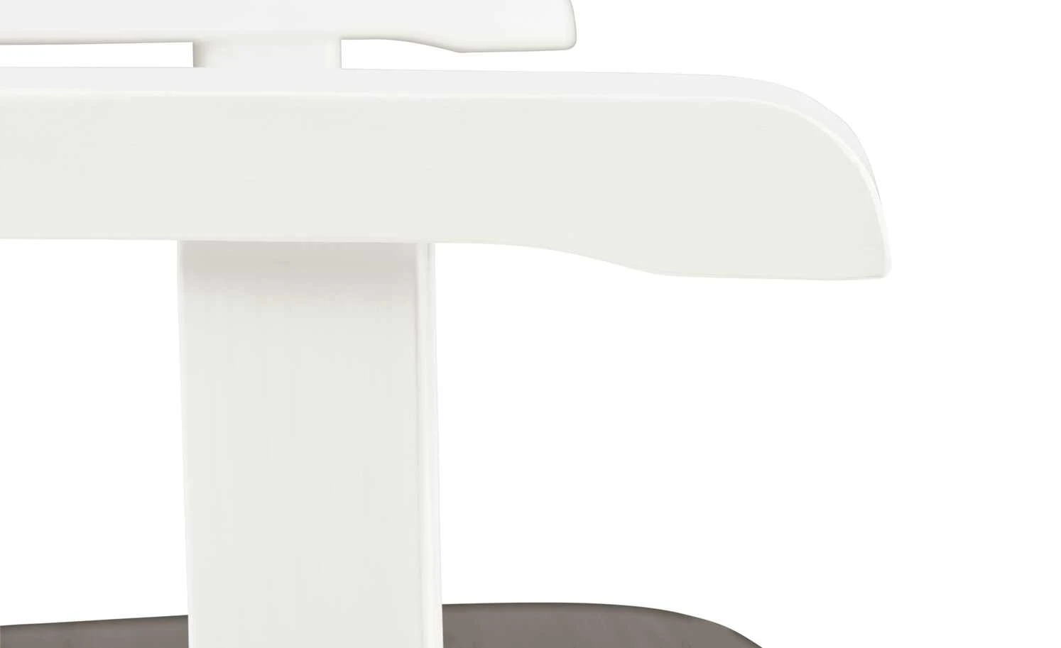 maison bleue Holzstuhl massiv Florian | Weiß / Grau Ja 6 maison bleue Holzstuhl massiv Florian | Weiß / Grau Ja – Bild 4