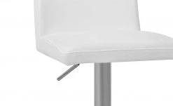 Barstuhl Elena | Weiß Rund nach außen gewölbter Sitz -Stuhle Geschaft 11300641 3 201906032232