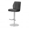 Barstuhl Marta | Grau Rund nach innen gewölbter Sitz -Stuhle Geschaft 11300644 2 202108042233