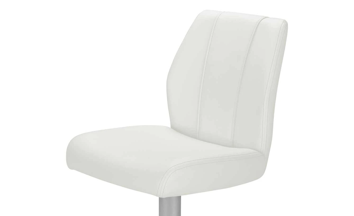 Barstuhl Marta | Weiß Rund nach innen gewölbter Sitz 13 Barstuhl Marta | Weiß Rund nach innen gewölbter Sitz – Bild 11