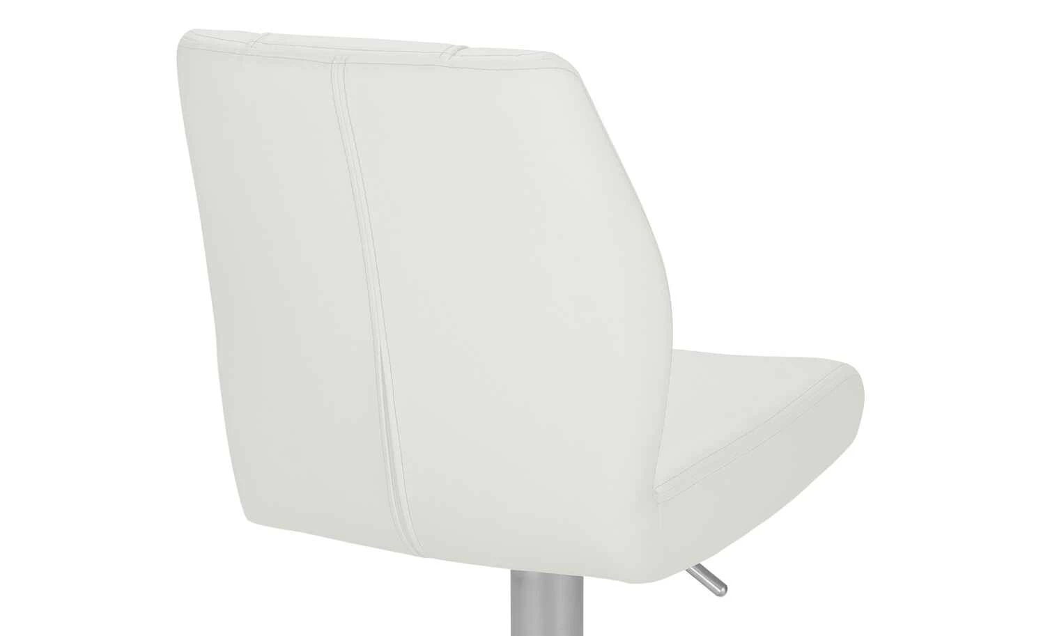 Barstuhl Marta | Weiß Rund nach innen gewölbter Sitz 14 Barstuhl Marta | Weiß Rund nach innen gewölbter Sitz – Bild 12