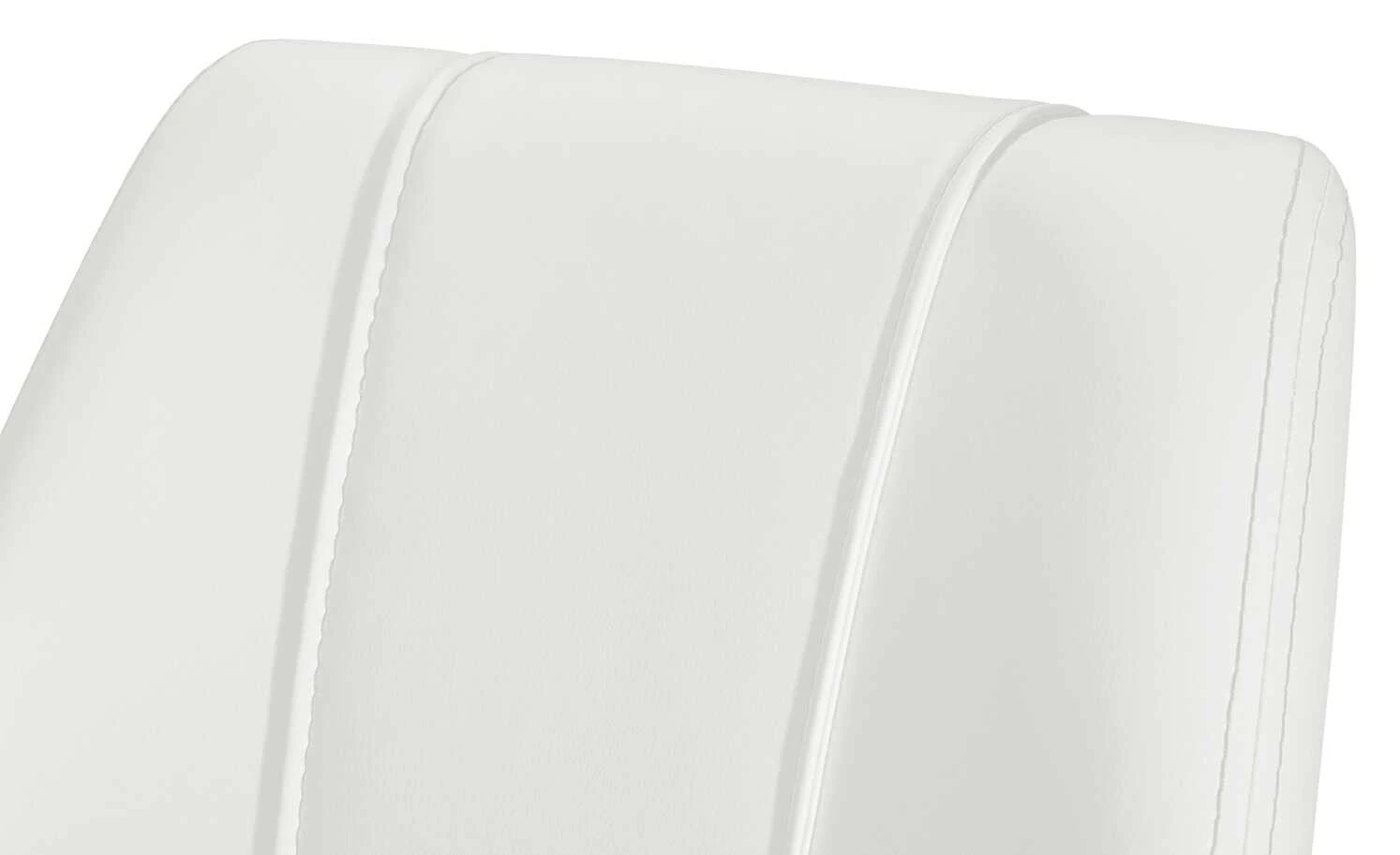 Barstuhl Marta | Weiß Rund nach innen gewölbter Sitz 9 Barstuhl Marta | Weiß Rund nach innen gewölbter Sitz – Bild 7