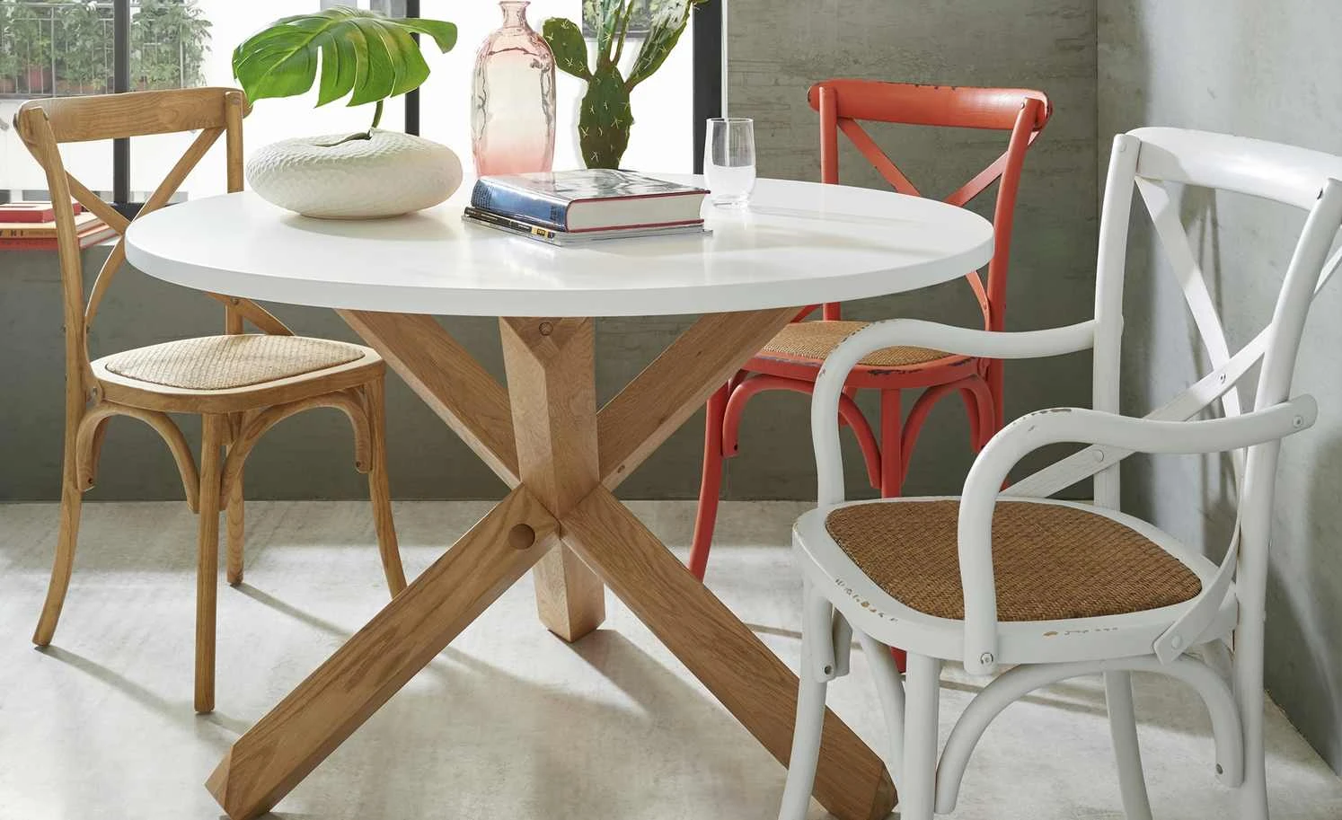 Stuhl, Used-Look Xabi | Weiß 7 Stuhl, Used-Look Xabi | Weiß – Bild 5