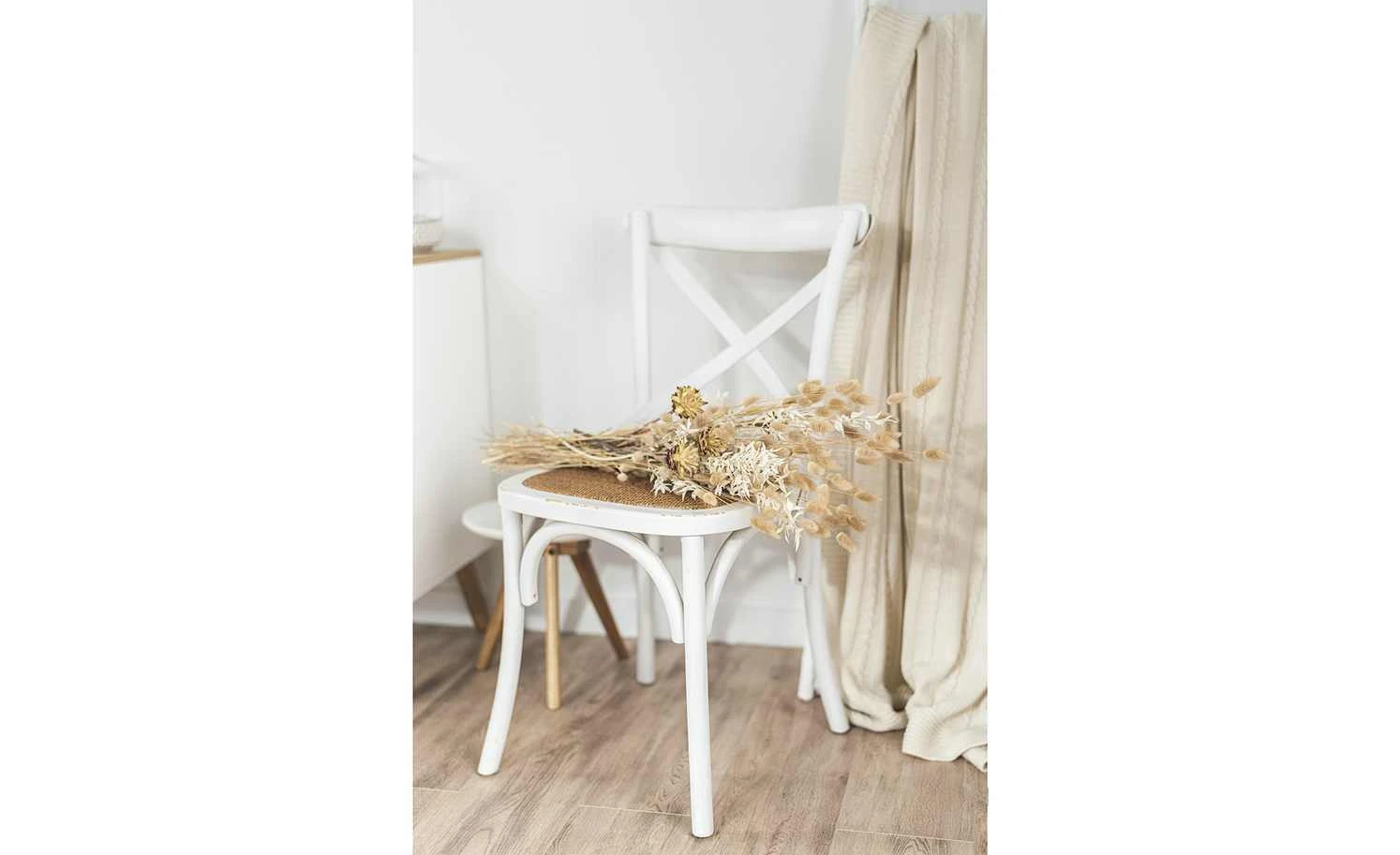 Stuhl, Used-Look Xabi | Weiß 6 Stuhl, Used-Look Xabi | Weiß – Bild 4