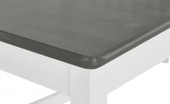 maison bleue Holzstuhl Bendix | Weiß / Grau -Stuhle Geschaft 11303778 6 202102231239