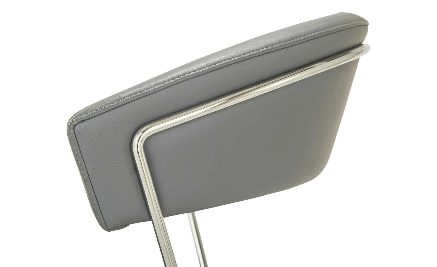 Connubia Kufenstuhl Leder New York | Grau 8 Connubia Kufenstuhl Leder New York | Grau – Bild 6