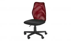 Drehstuhl Isla | Rot / Schwarz