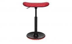 Hocker Sitness UP 2 | Schwarz / Rot -Stuhle Geschaft 11352207 10 201907042236