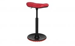Hocker Sitness UP 2 | Schwarz / Rot -Stuhle Geschaft 11352207 4 201907042236