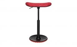Hocker Sitness UP 2 | Schwarz / Rot -Stuhle Geschaft 11352207 9 201907042236