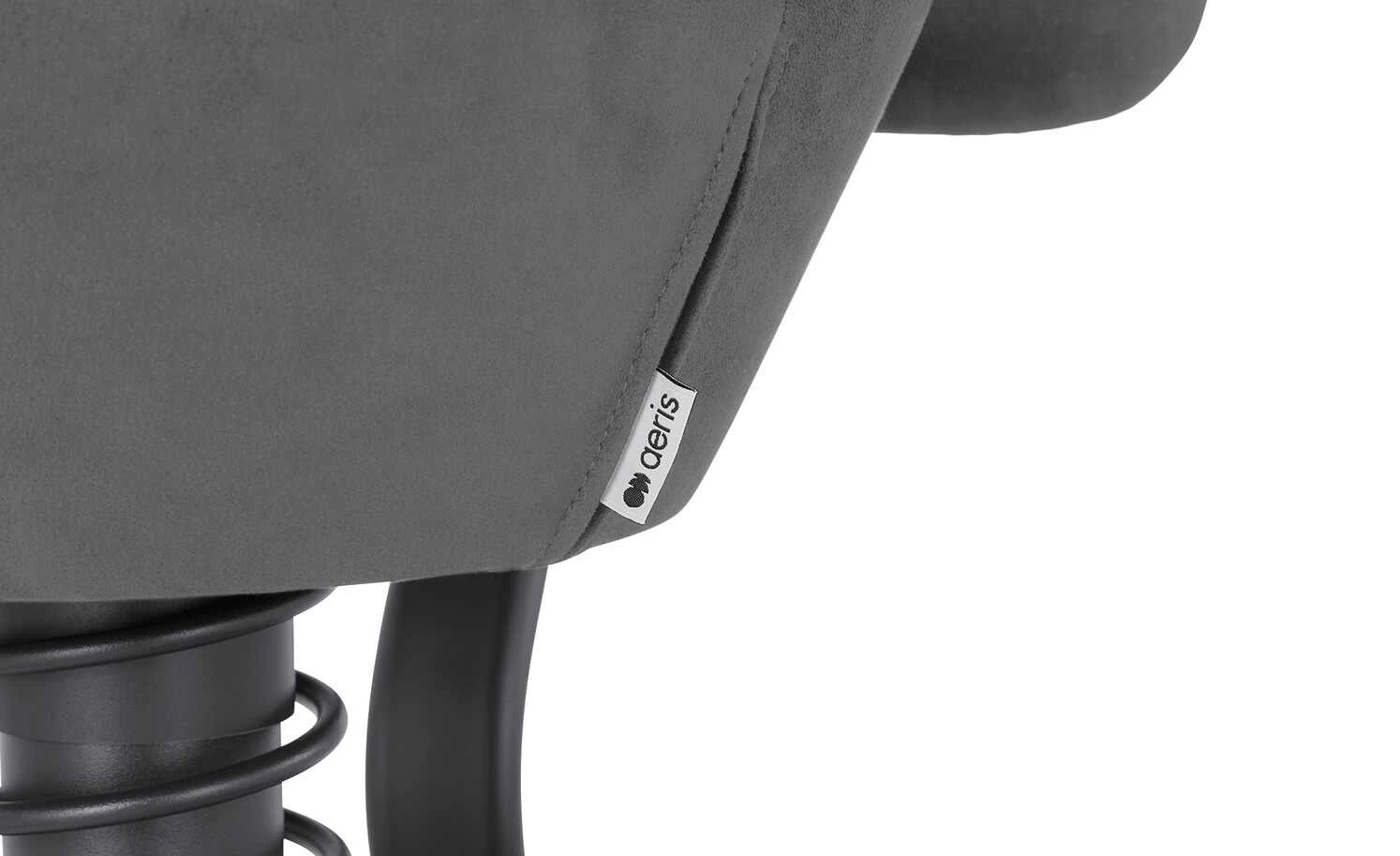 Aeris Drehhocker mit Lehne Swopper | Grau / Schwarz Federbein Low (für Körpergewicht von 50-120 kg) 15 Aeris Drehhocker mit Lehne Swopper | Grau / Schwarz Federbein Low (für Körpergewicht von 50-120 kg) – Bild 13