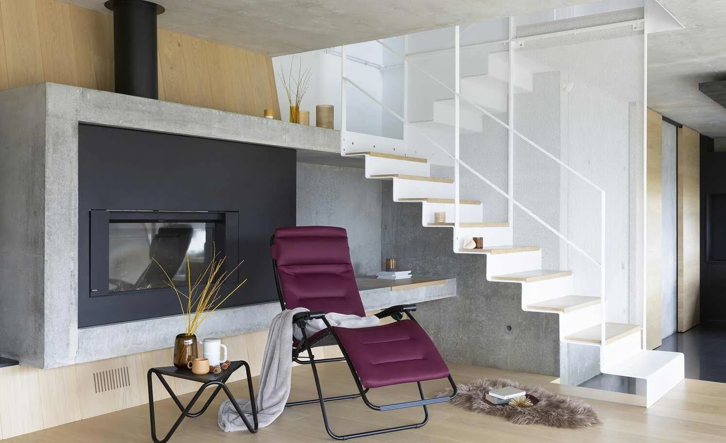 Lafuma Relaxsessel RSX Clip Air Comfort | Bordeaux 3 Lafuma Relaxsessel RSX Clip Air Comfort | Bordeaux