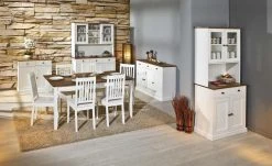 Stuhl, 2er-Set Muslone | Weiß