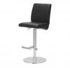Barstuhl Vittoria | Schwarz Rund mit glattem Sitz -Stuhle Geschaft 12300522 1 202104231234