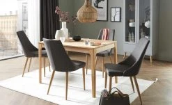 Stuhl Howard | Dunkelgrau / Buche (Nachbildung) -Stuhle Geschaft 12302184 7 201910012234