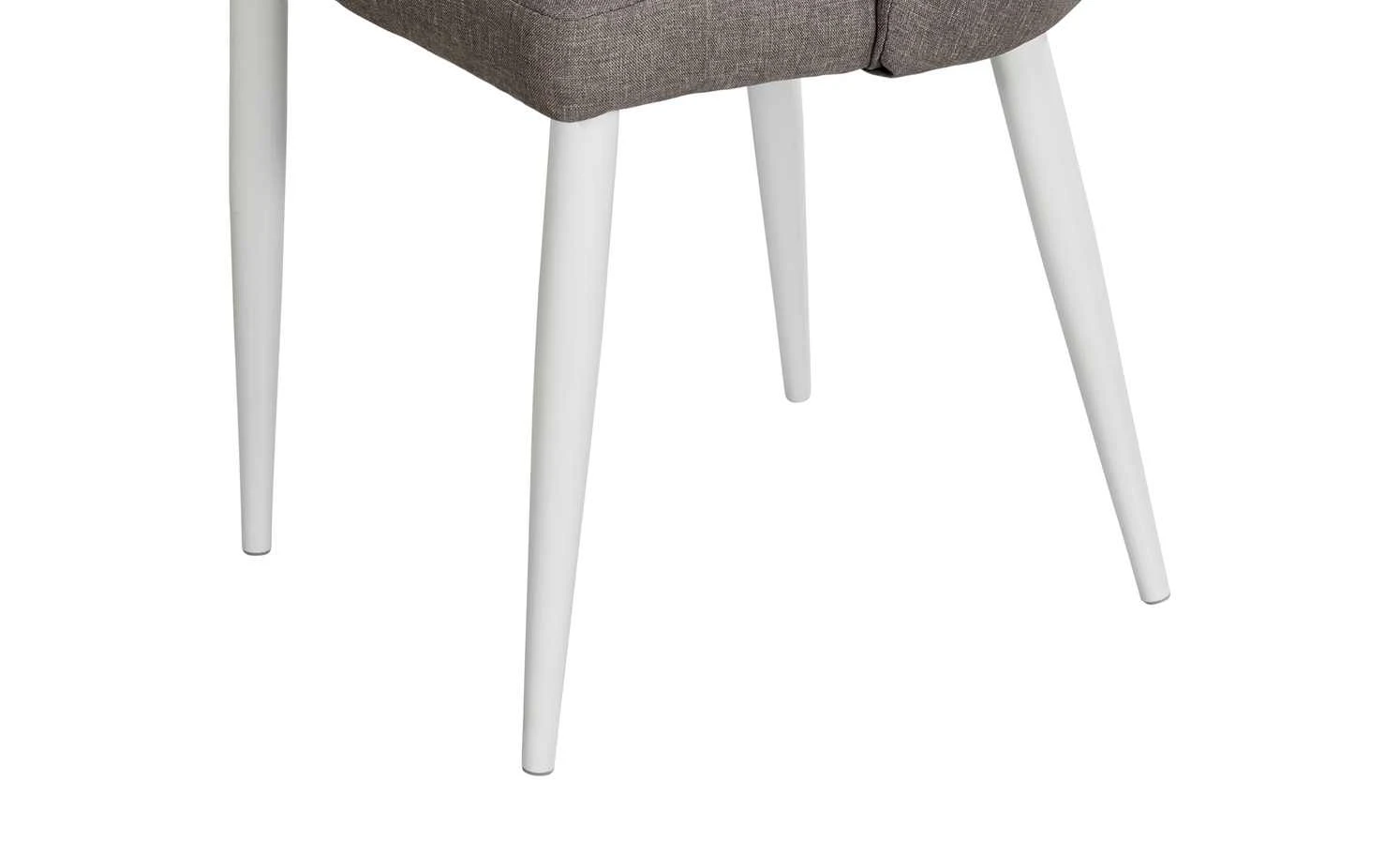 Stuhl Howard | Hellgrau / Weiß 7 Stuhl Howard | Hellgrau / Weiß – Bild 5