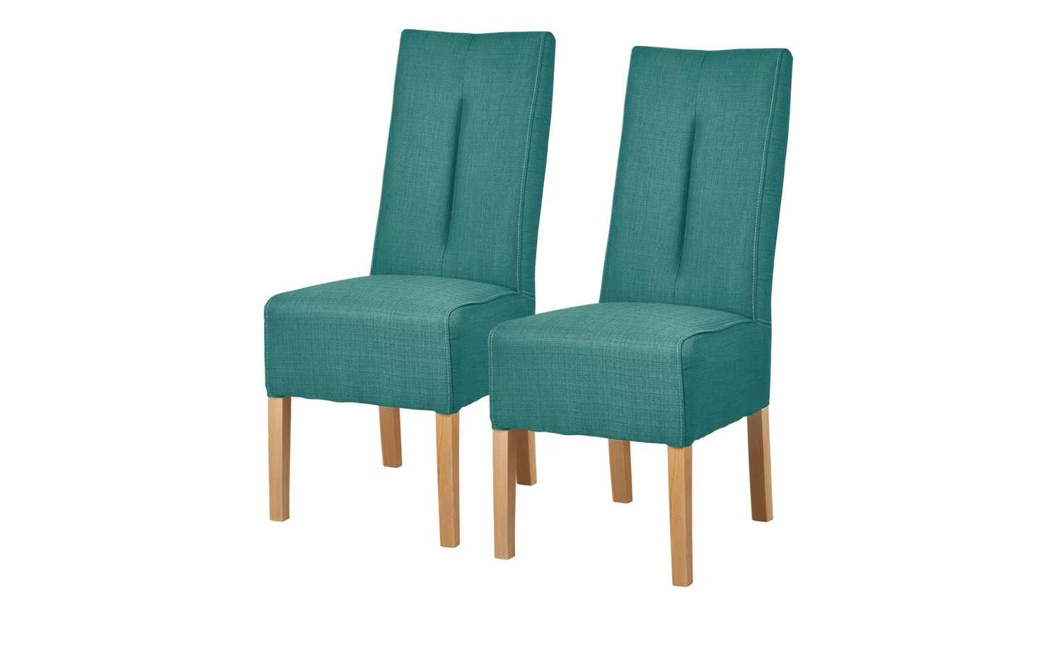 Polsterstuhl 2er Set Buche petrol Marlon 3 Polsterstuhl 2er Set Buche petrol Marlon