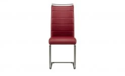 uno Kunstleder-Freischwinger Edita | Bordeaux (Rot) -Stuhle Geschaft 12302996 8 201811271521
