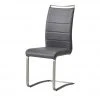 uno Kunstleder-Freischwinger Edita | Grau -Stuhle Geschaft 12303000 5 201811271521