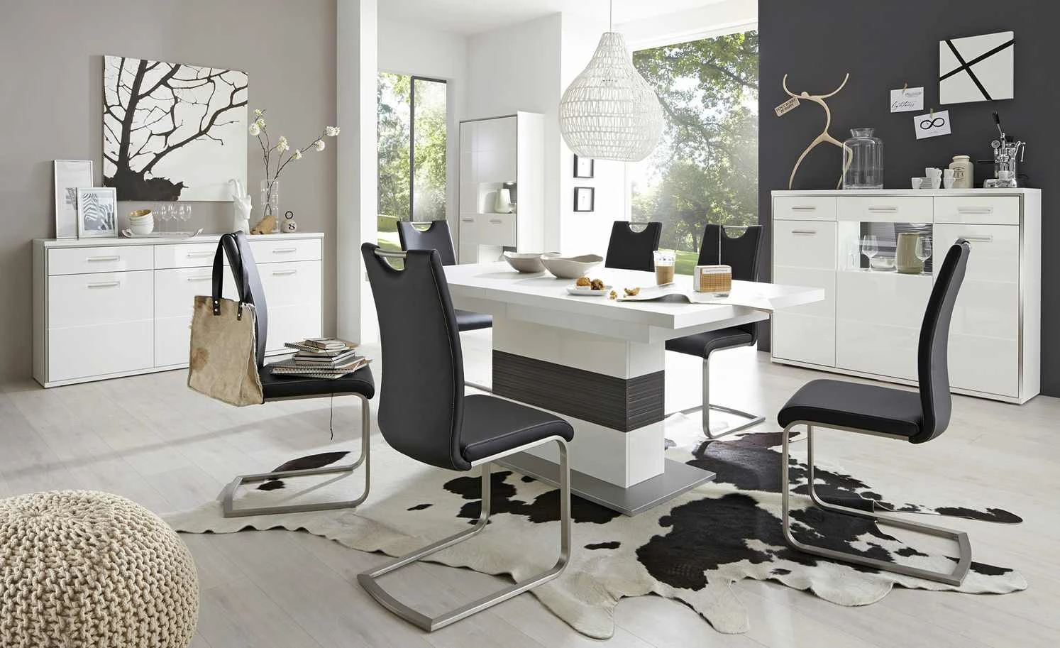 uno Freischwinger Talva | Schwarz 4 uno Freischwinger Talva | Schwarz – Bild 2