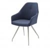 Polsterstuhl Dita | Nachtblau 4-Fuß oval niedrige Armlehne -Stuhle Geschaft 12304278 1 202101262258