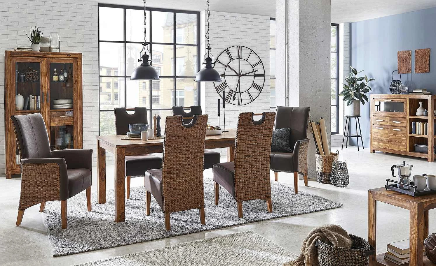 Rattanstuhl mit Armlehnen Antonio 6 Rattanstuhl mit Armlehnen Antonio – Bild 4