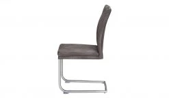 uno Freischwinger Mira | Graphit (Grau) -Stuhle Geschaft 12308162 6 202102242236