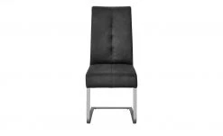 Polsterschwingstuhl Valas | Schwarz Längsnaht am Rücken -Stuhle Geschaft 12309476 7 202102252235