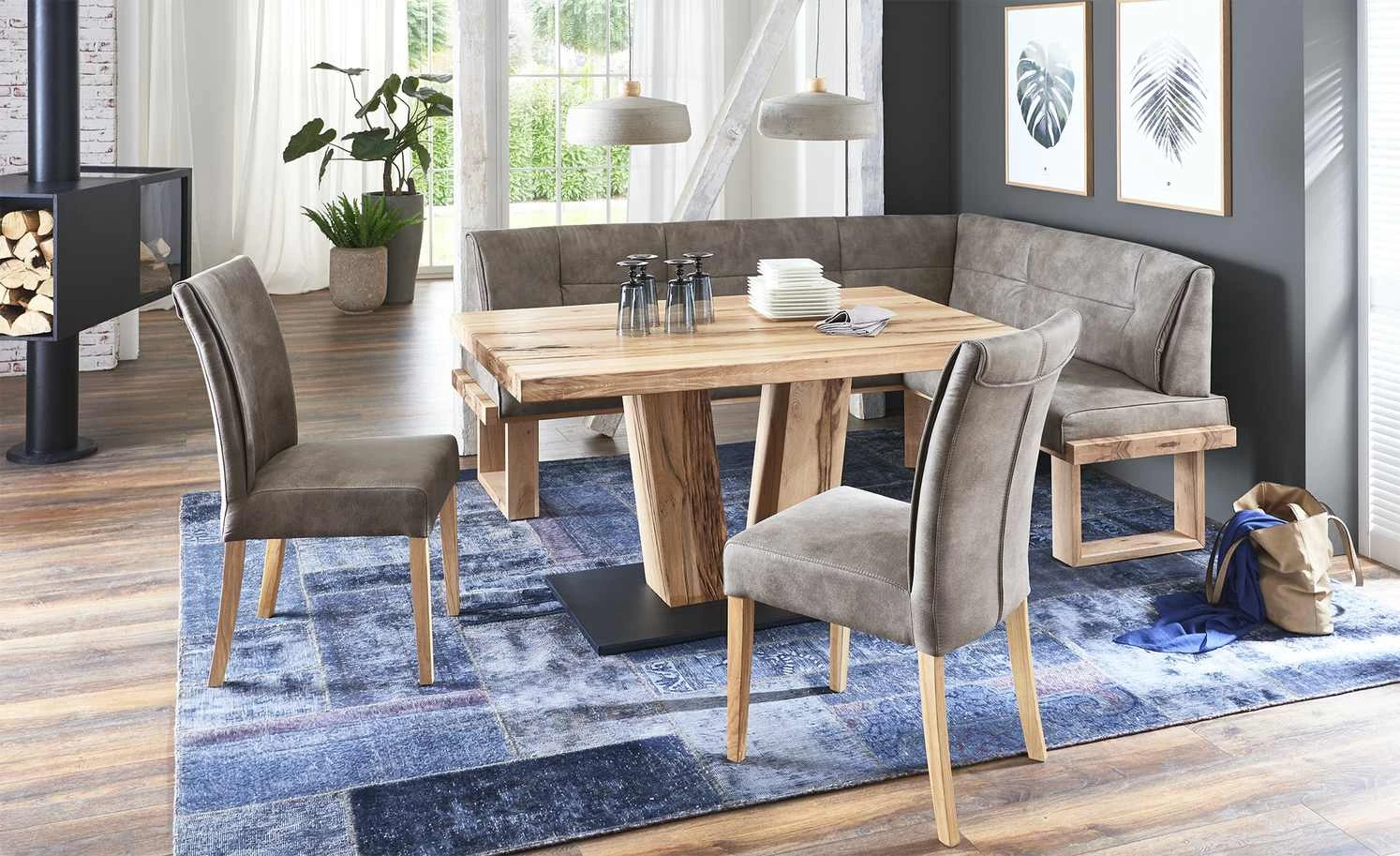 Woodford Polsterstuhl Alina | Stone (Braun) 3 Woodford Polsterstuhl Alina | Stone (Braun)