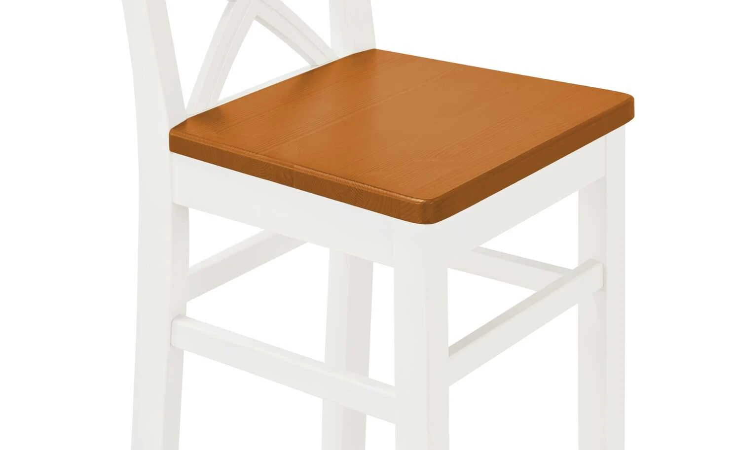 maison bleue Barstuhl Florian | Weiß / bernsteinfarben ca. 64,5 cm 8 maison bleue Barstuhl Florian | Weiß / bernsteinfarben ca. 64,5 cm – Bild 6