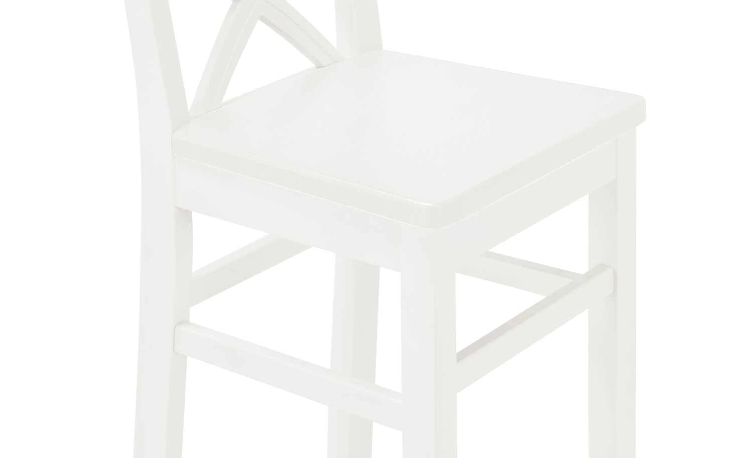 maison bleue Barstuhl Florian | Weiß ca. 64,5 cm 5 maison bleue Barstuhl Florian | Weiß ca. 64,5 cm – Bild 3