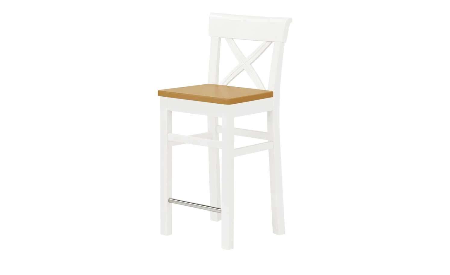 maison bleue Barstuhl Florian | Weiß / laugenfarben ca. 64,5 cm 3 maison bleue Barstuhl Florian | Weiß / laugenfarben ca. 64,5 cm