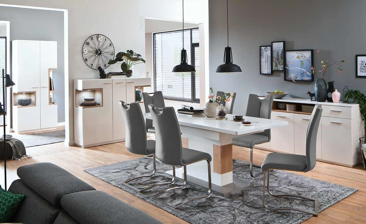 uno Schwingstuhl Vota | Grau Kunstleder 3 uno Schwingstuhl Vota | Grau Kunstleder