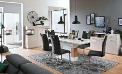 uno Schwingstuhl Vota | Schwarz Kunstleder