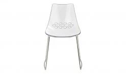 Connubia Stuhl Jam | Außen: Schneeweiß glänzend / Innen: Transparent -Stuhle Geschaft 13302331 2 201811271543