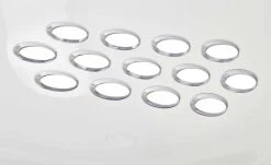 Connubia Stuhl Jam | Außen: Schneeweiß glänzend / Innen: Transparent -Stuhle Geschaft 13302331 5 201811271543