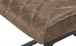 uno Kunstleder-Freischwinger Lisa | Braun Nein -Stuhle Geschaft 13302718 5 202105031235