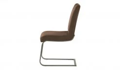Polsterschwingstuhl Floyd | Braun / Kontrastnaht Braun -Stuhle Geschaft 13302970 1 202107301301