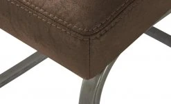 Polsterschwingstuhl Floyd | Braun / Kontrastnaht Braun -Stuhle Geschaft 13302970 6 202107301301