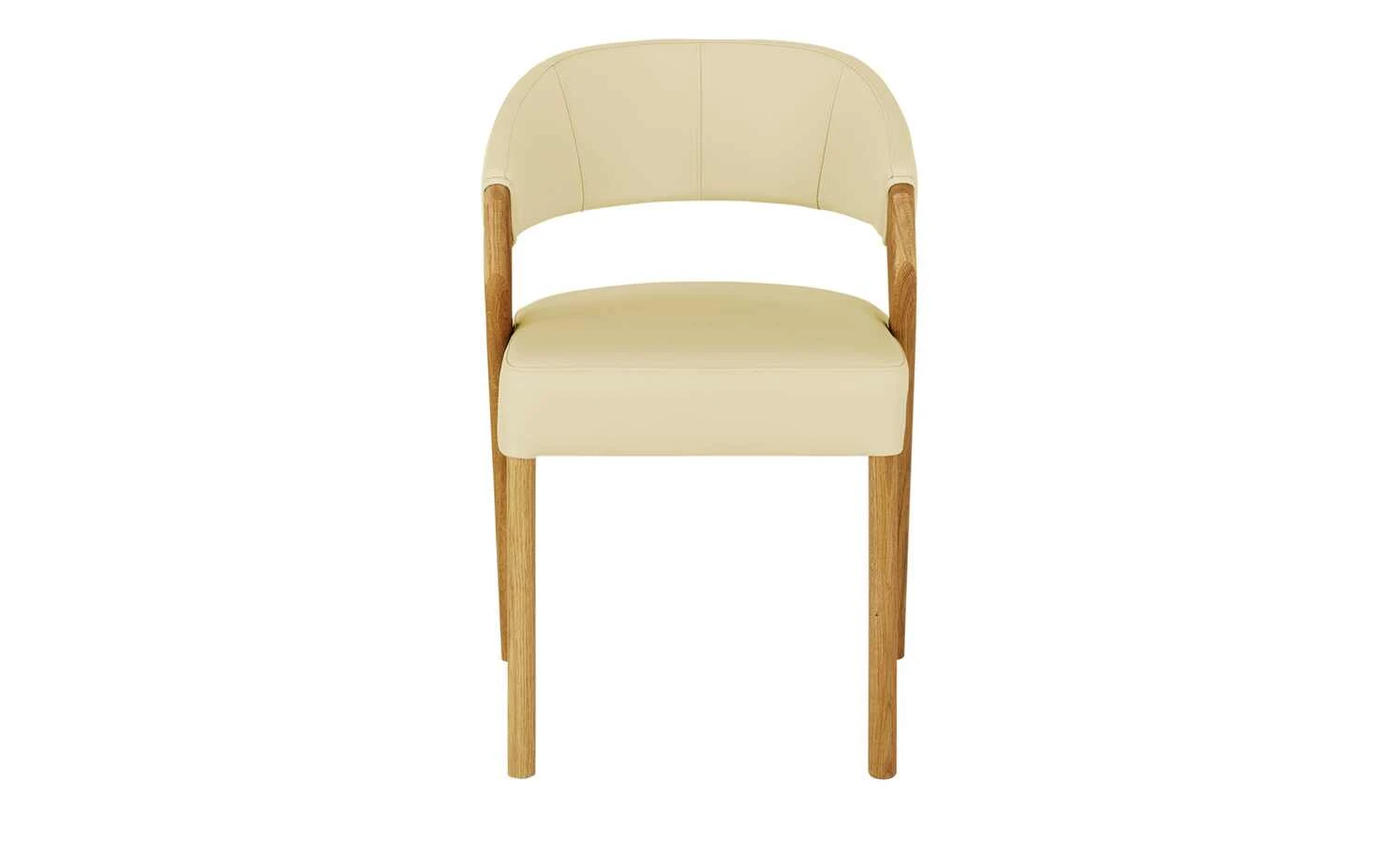 Woodford Leder-Polsterstuhl Marion | Beige 11 Woodford Leder-Polsterstuhl Marion | Beige – Bild 9