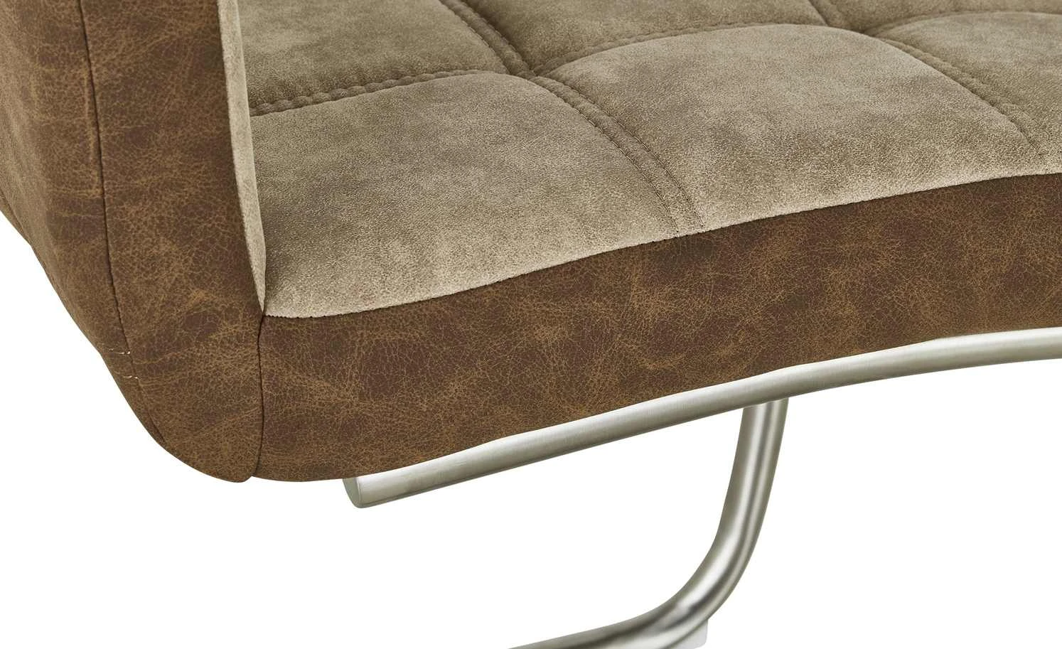 Schwingstuhl Dennis | Beige / Braun Nein 5 Schwingstuhl Dennis | Beige / Braun Nein – Bild 3