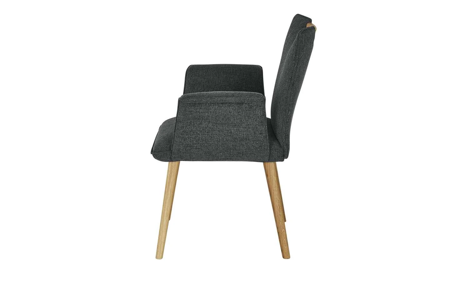 Wohnwert Polsterstuhl mit Armlehne Scandio | Moor (Dunkelblau/Braun) 12 Wohnwert Polsterstuhl mit Armlehne Scandio | Moor (Dunkelblau/Braun) – Bild 10