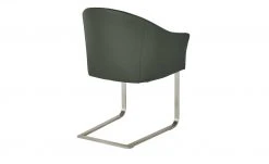 Wohnwert Leder-Schwingstuhl Jalto | Verde (Dunkelgrün) Nein -Stuhle Geschaft 13304346 5 202009290003