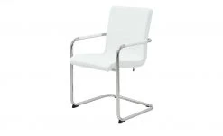 now! by hülsta Freischwinger Now! Dining S 17 | Weiß 1 Stuhl