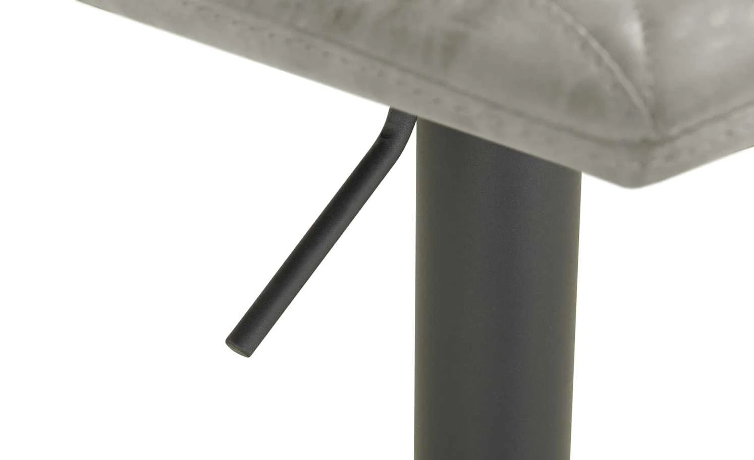 Barhocker MyToby | Lichtgrau Schwarz eckiger Bodenteller 8 Barhocker MyToby | Lichtgrau Schwarz eckiger Bodenteller – Bild 6