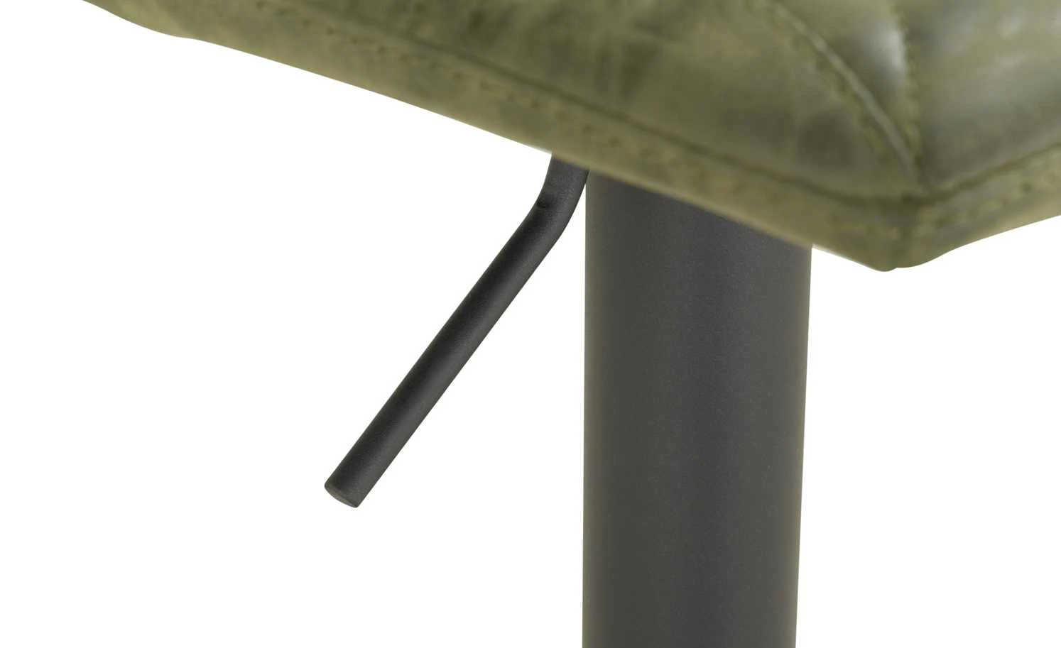 Barhocker MyToby | Moosgrün Schwarz eckiger Bodenteller 9 Barhocker MyToby | Moosgrün Schwarz eckiger Bodenteller – Bild 7