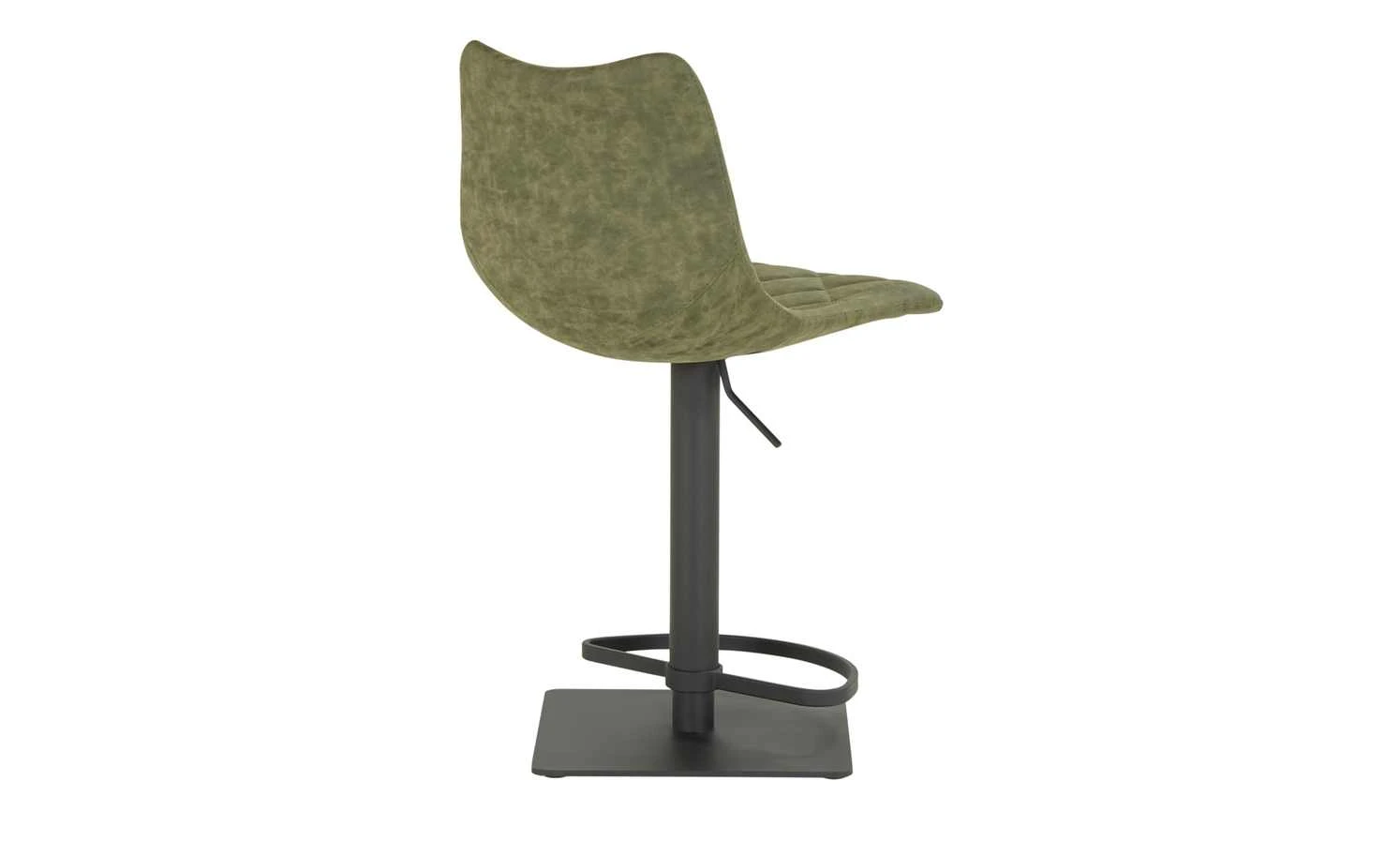 Barhocker MyToby | Moosgrün Schwarz eckiger Bodenteller 11 Barhocker MyToby | Moosgrün Schwarz eckiger Bodenteller – Bild 9