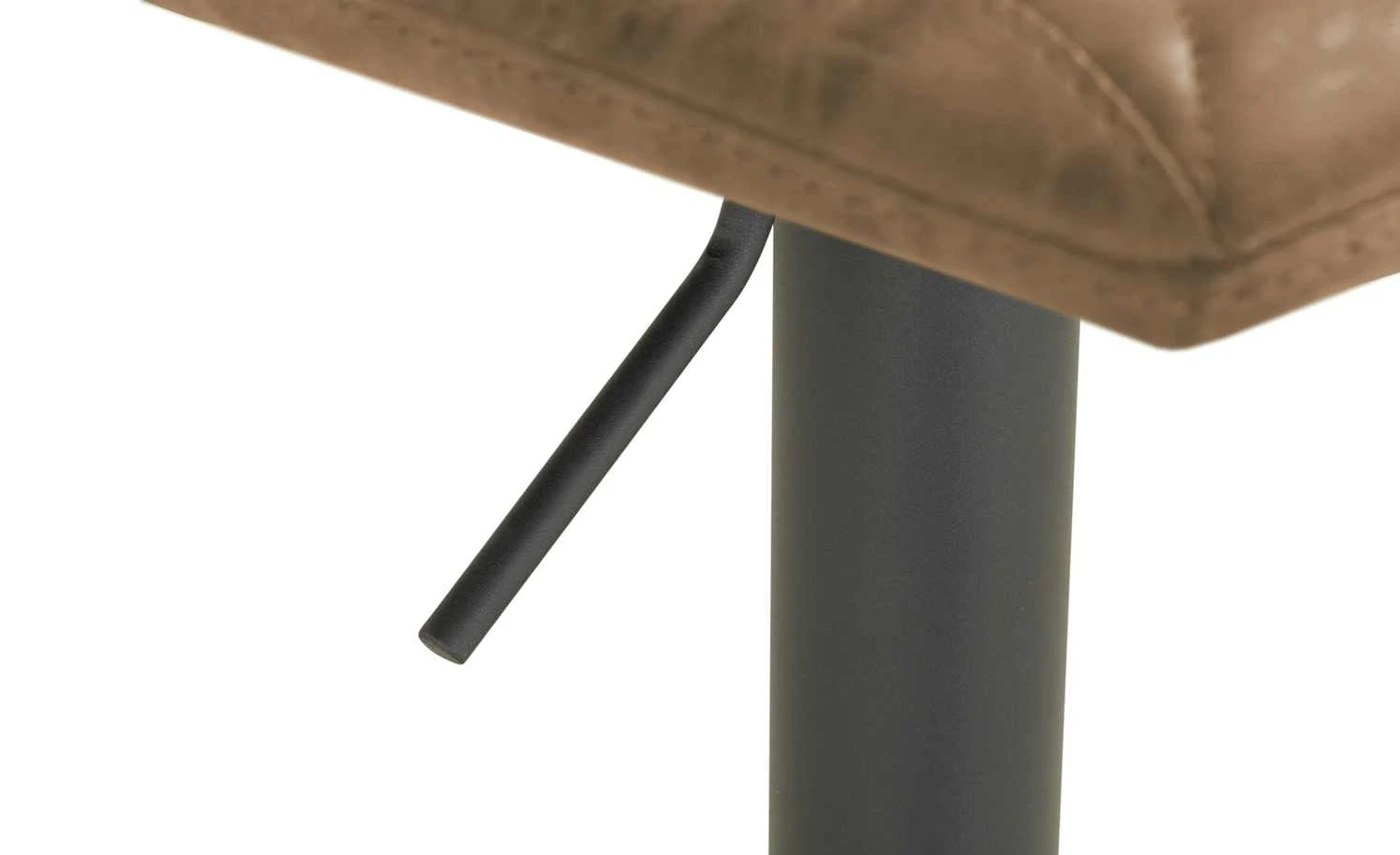 Barhocker MyToby | Terrabraun Schwarz eckiger Bodenteller 7 Barhocker MyToby | Terrabraun Schwarz eckiger Bodenteller – Bild 5